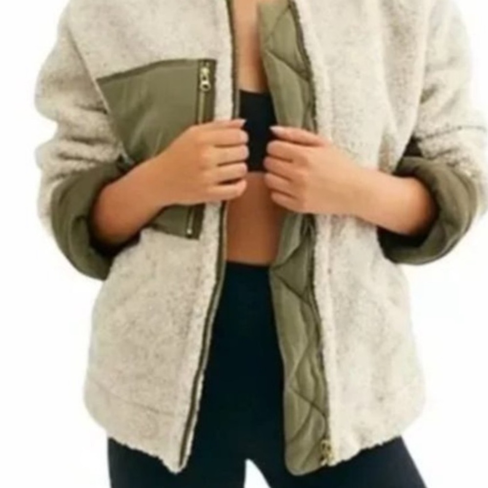 Free People Rivington Sherpa Jacket - Picture 2 of 10